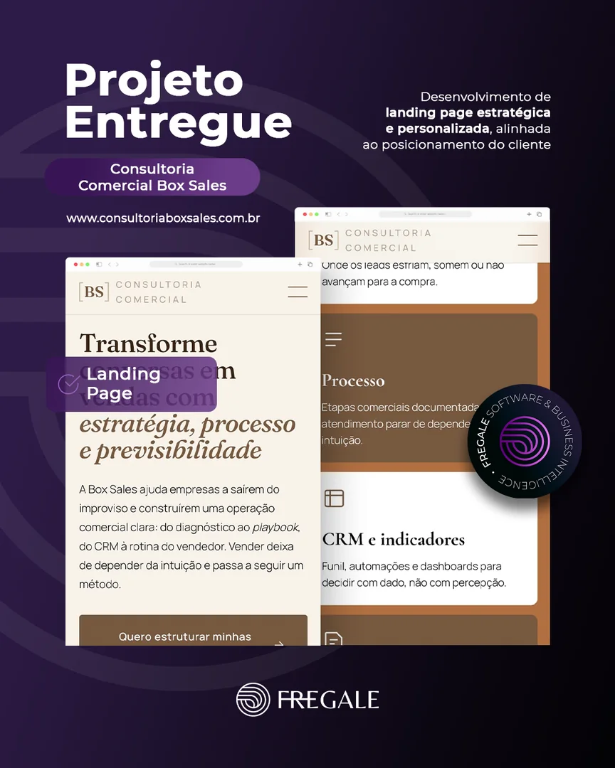 Projeto Consultoria Box Sales